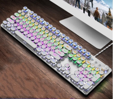Mechanical Gaming Keyboard Luminous LED Backlit Wired