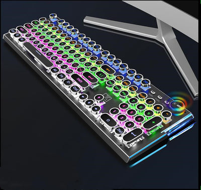 Mechanical Gaming Keyboard Luminous LED Backlit Wired