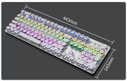 Mechanical Gaming Keyboard Luminous LED Backlit Wired