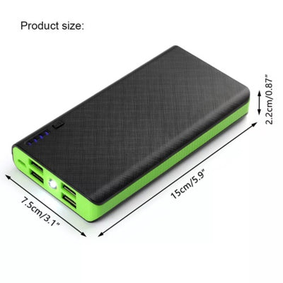 9000000mAh Powerbank Externer Batterie Ladegerat ZusatzAkku 4 USB Fur Alle Handy