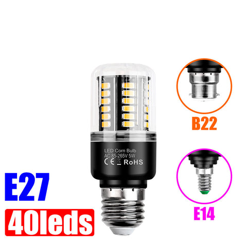 220V Corn Light LED Bulb E27 Home