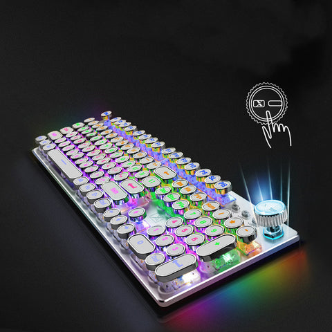 Mechanical Gaming Keyboard Luminous LED Backlit Wired