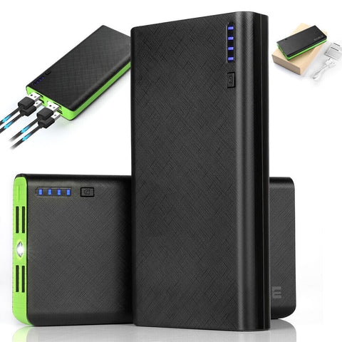 9000000mAh Powerbank Externer Batterie Ladegerat ZusatzAkku 4 USB Fur Alle Handy