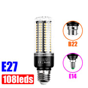 220V Corn Light LED Bulb E27 Home