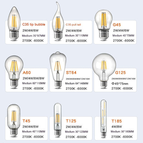 E27 Warm Light Bulb